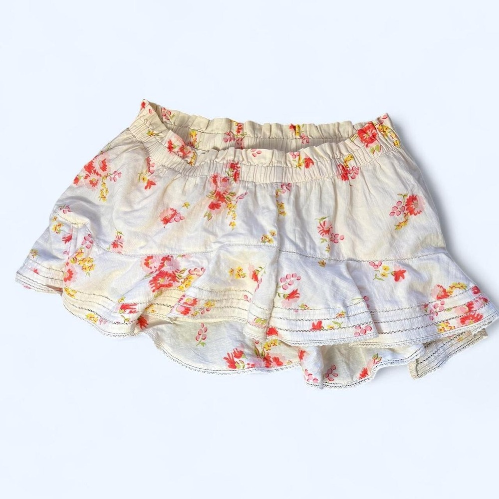 Aerie Floral Skort Skirt Size XL